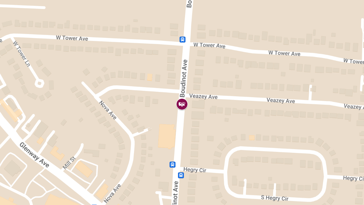 Collision With Injuries at Veazey Ave & Boudinot Ave