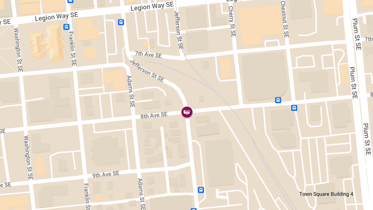 Collision With Injuries on Jefferson St SE at 8th Ave SE