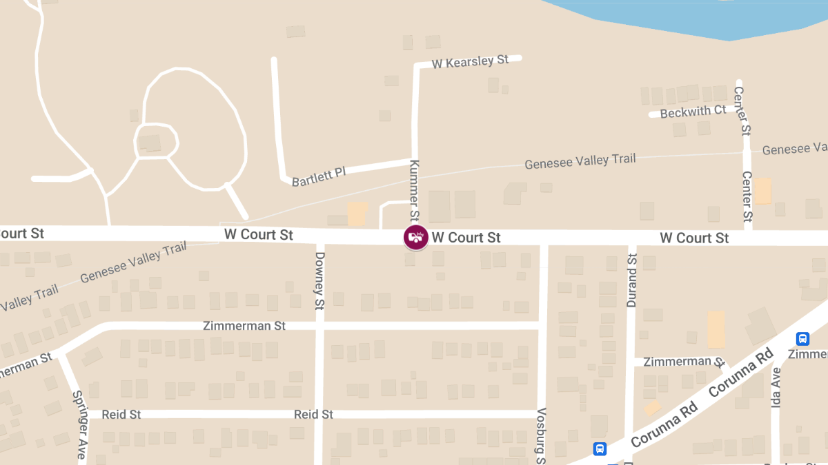 Collision With Injury at W Court St and Kummer St