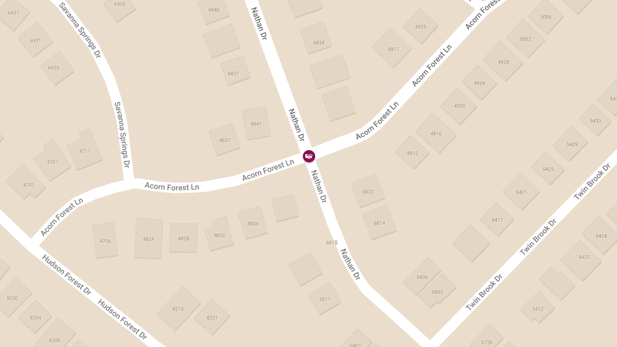 Collision at Acorn Forest Ln & Nathan Dr Causes Injuries