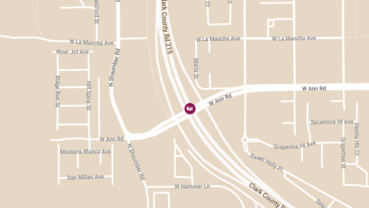 Collision at CC215 N and W Ann Rd NB Off-Ramp Leads to Injuries