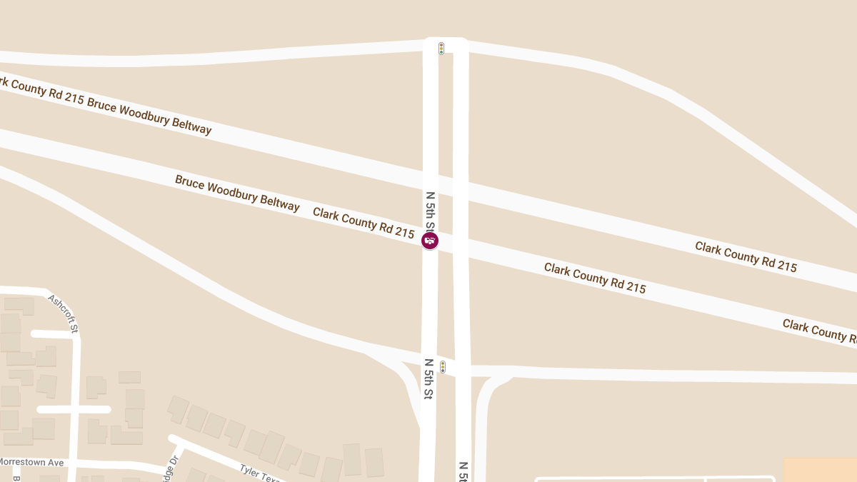 Collision at CC215 W & N 5th St Leads to Injuries