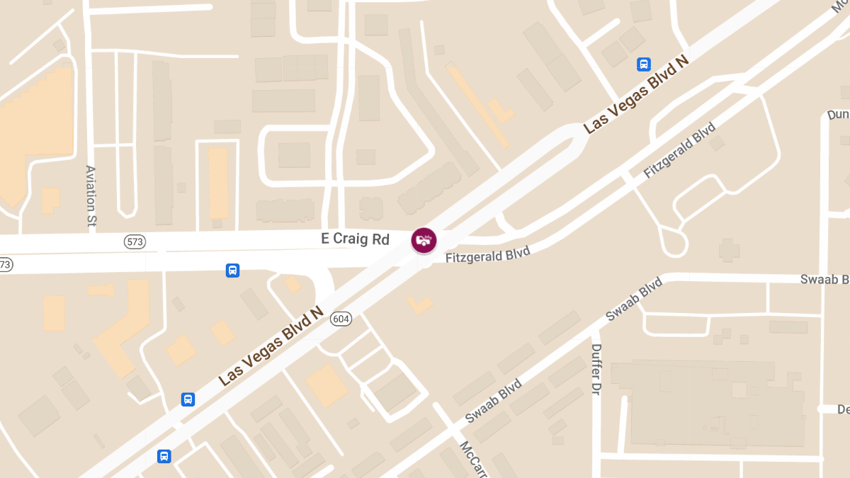 Collision at E Craig Rd & N Las Vegas Blvd Results in Injuries