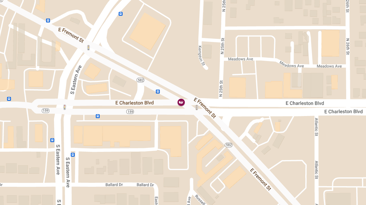 Collision at Fremont St & E Charleston Blvd Causes Injuries