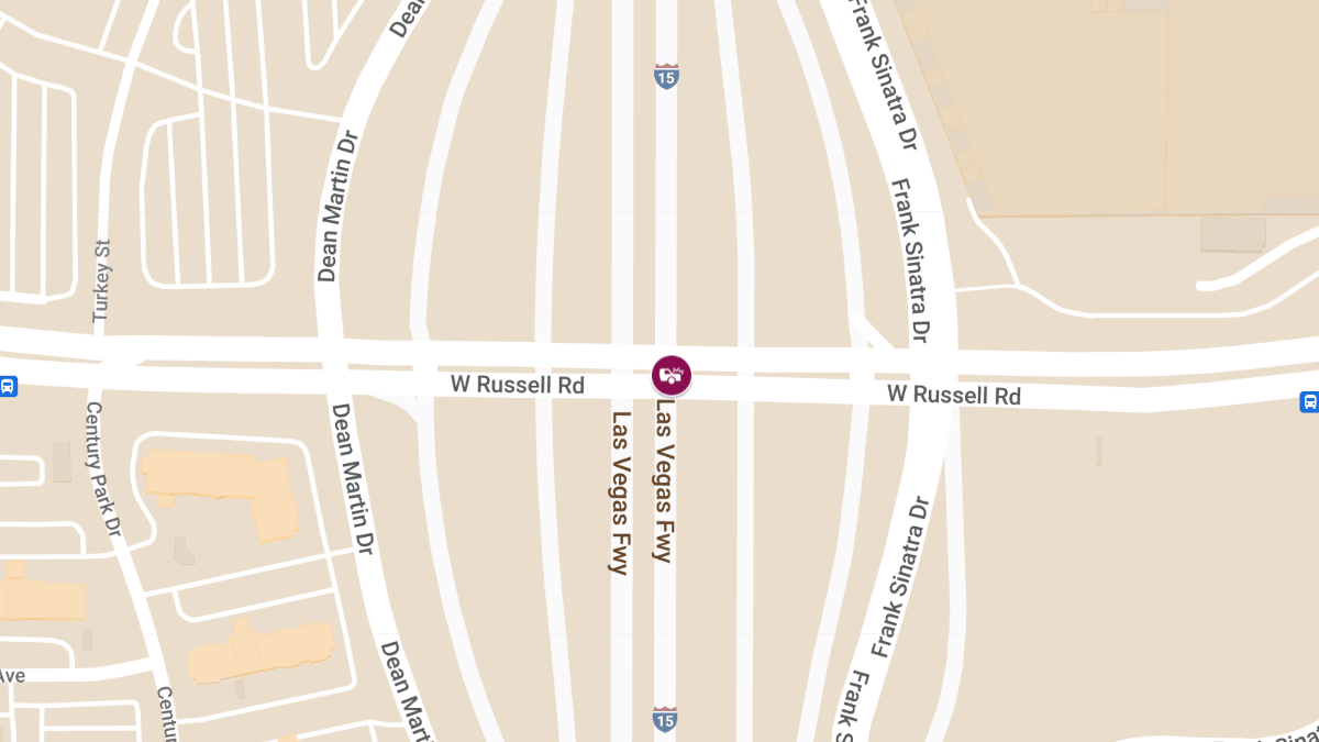 Collision at I-15 N & Russell Rd Causes Injuries