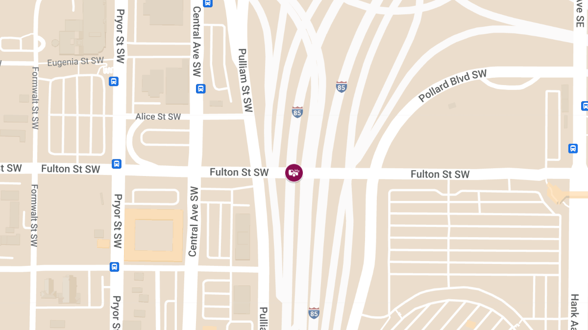 Collision at I-75 N & Fulton St SW Results in Injuries