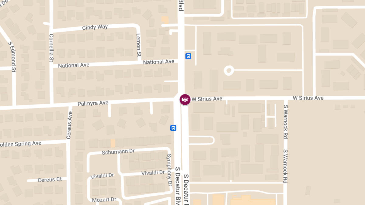 Collision at S Decatur Blvd & Sirius Ave Results in Injuries