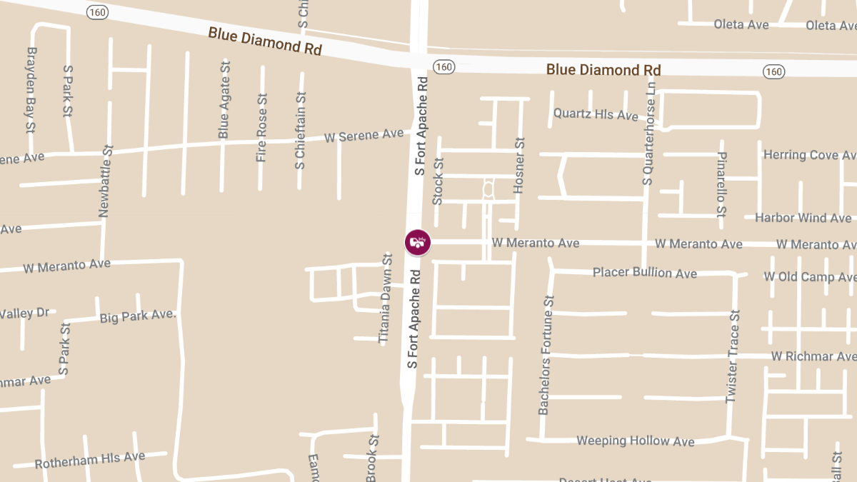 Collision at S Fort Apache Rd & E Meranto Ave Causes Injuries