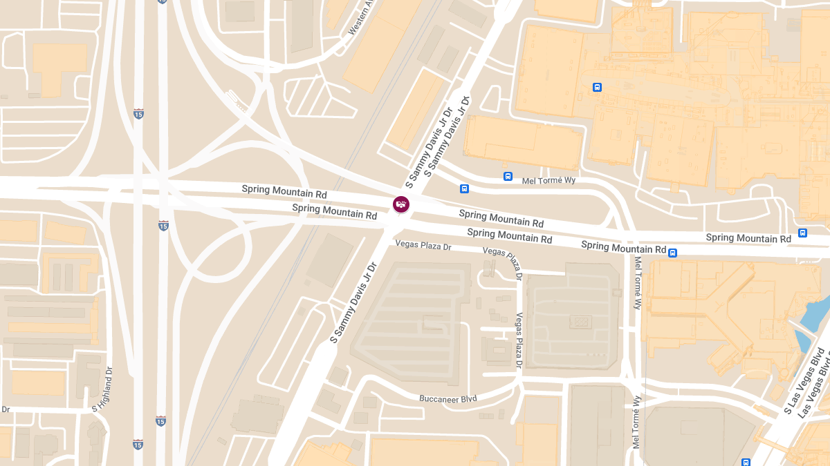 Collision at Sammy Davis Jr Dr & Spring Mountain Rd Results in Injuries