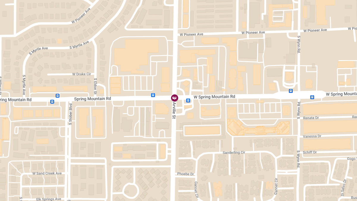 Collision at Spring Mountain Rd & Arville St Causes Injuries