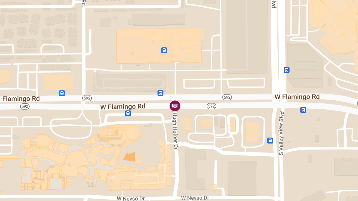 Collision at W Flamingo Rd & Hugh Hefner Dr Leads to Injuries