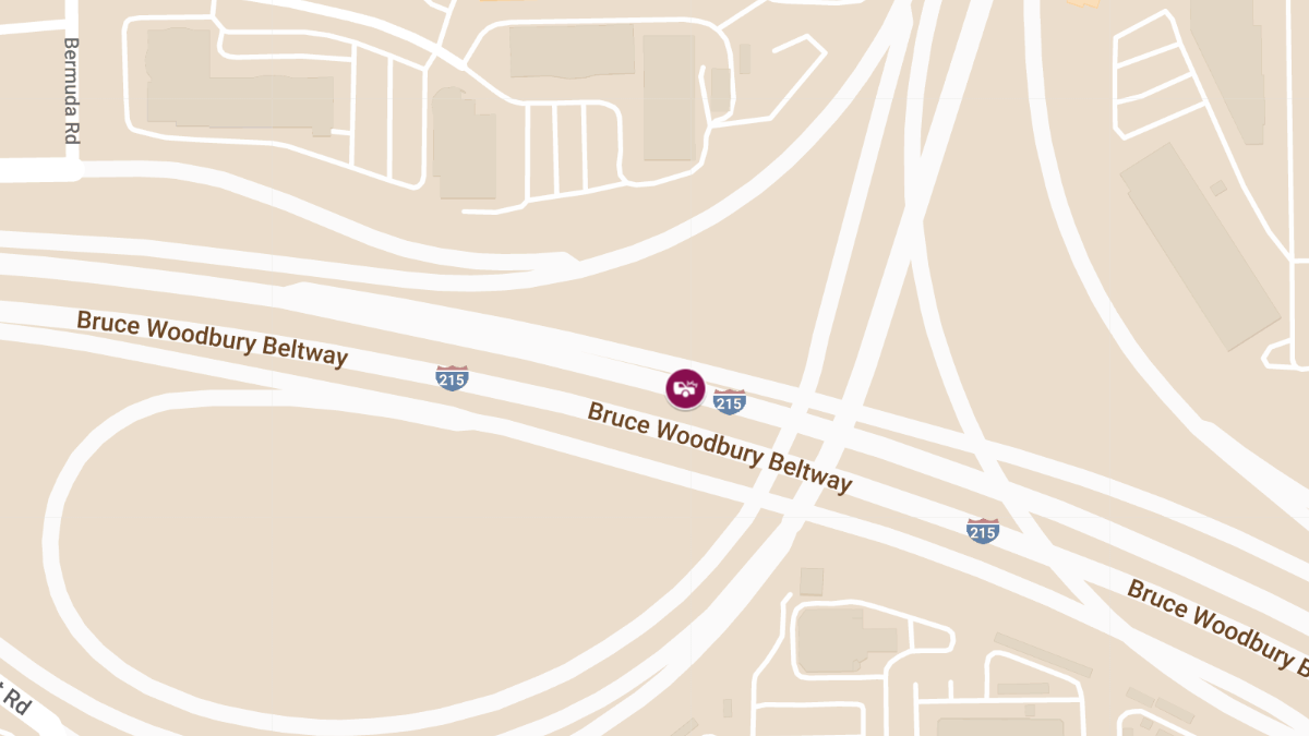 Collision on I-215 Eastbound Near SR-171 Off-Ramp Results in Injuries