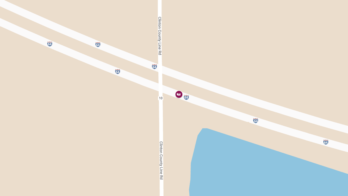 Collision on I-64 EB at Missouri 94 Injures One