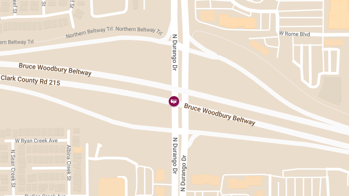 Collision on N CC215 W at N Durango Dr Results in Injuries