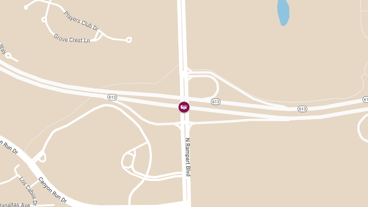 Collision on SR-613 Eastbound at Durango Dr Causes Injuries