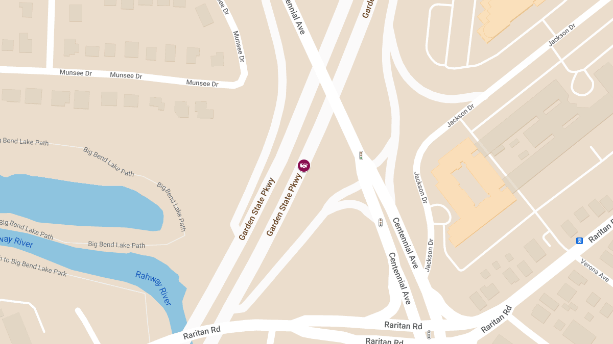 Collision with Injuries Blocks Two Lanes on Garden State Parkway Near Exit 137