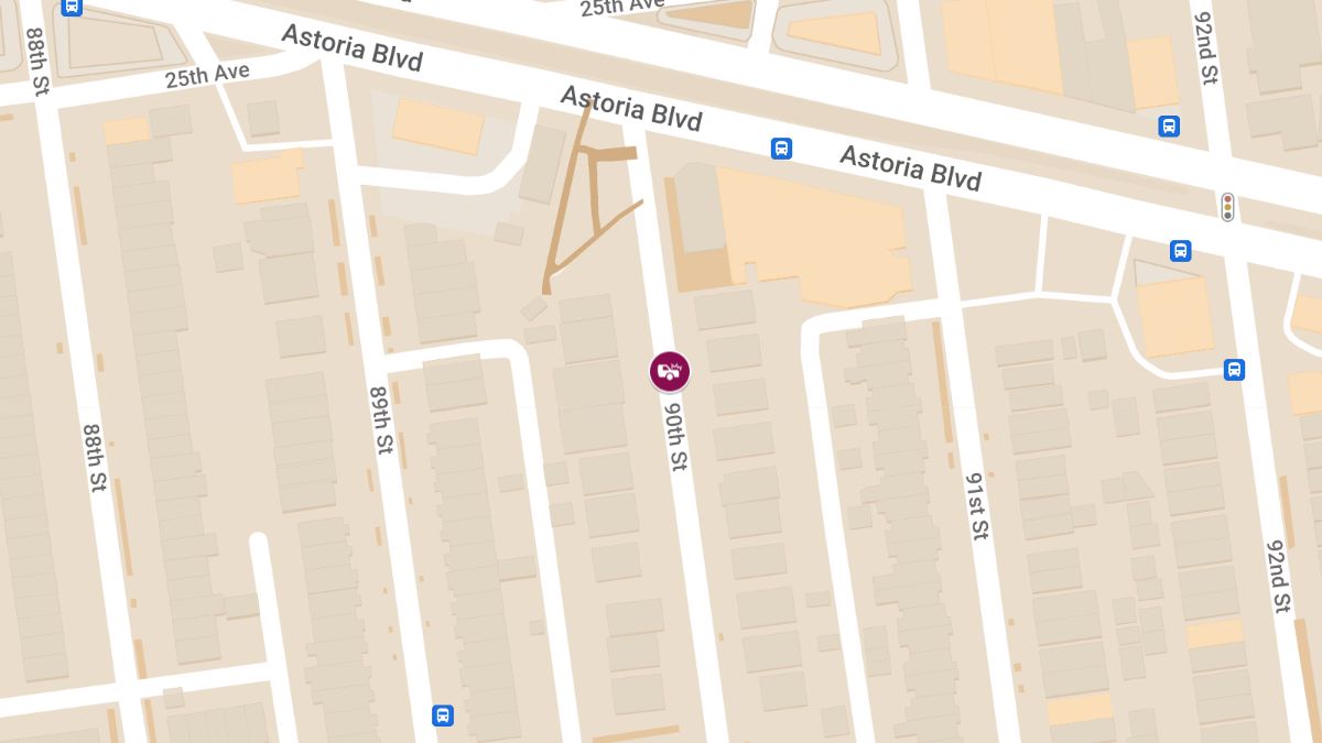 Collision with Injuries Reported at 25-28 90th St (1)