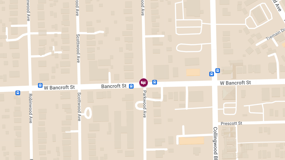 Collision with Injuries Reported on 2216 Parkwood Ave