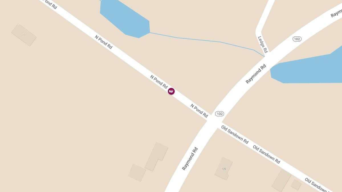 Collision with Injuries Reported on North Pond Rd