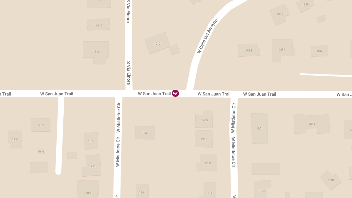 Collision with Injuries at 1912 W San Juan Trail