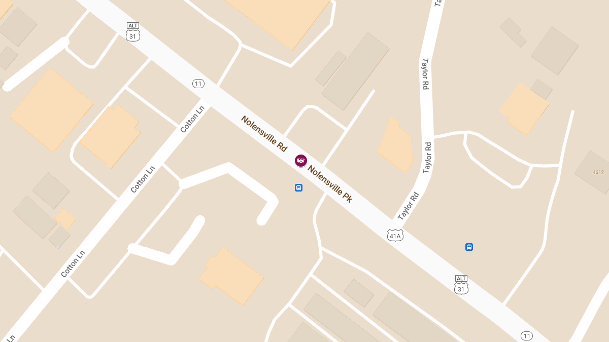 Collision with Injuries at 4650 Nolensville Pike