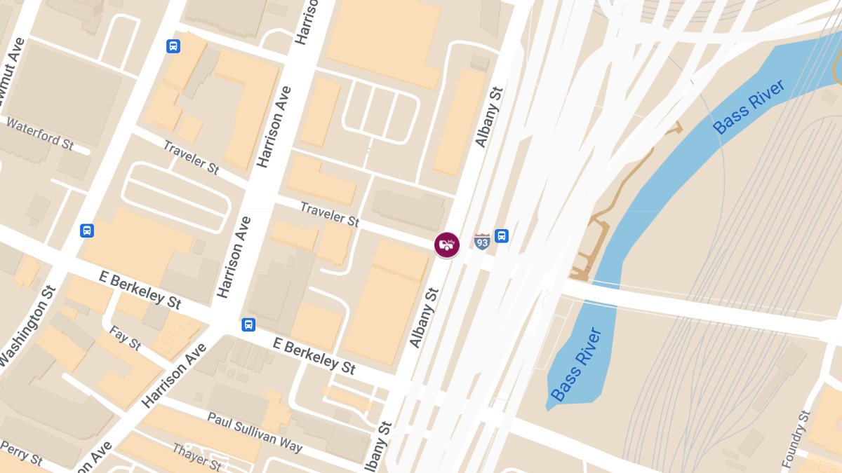 Collision with Injuries at Albany St and W Broadway