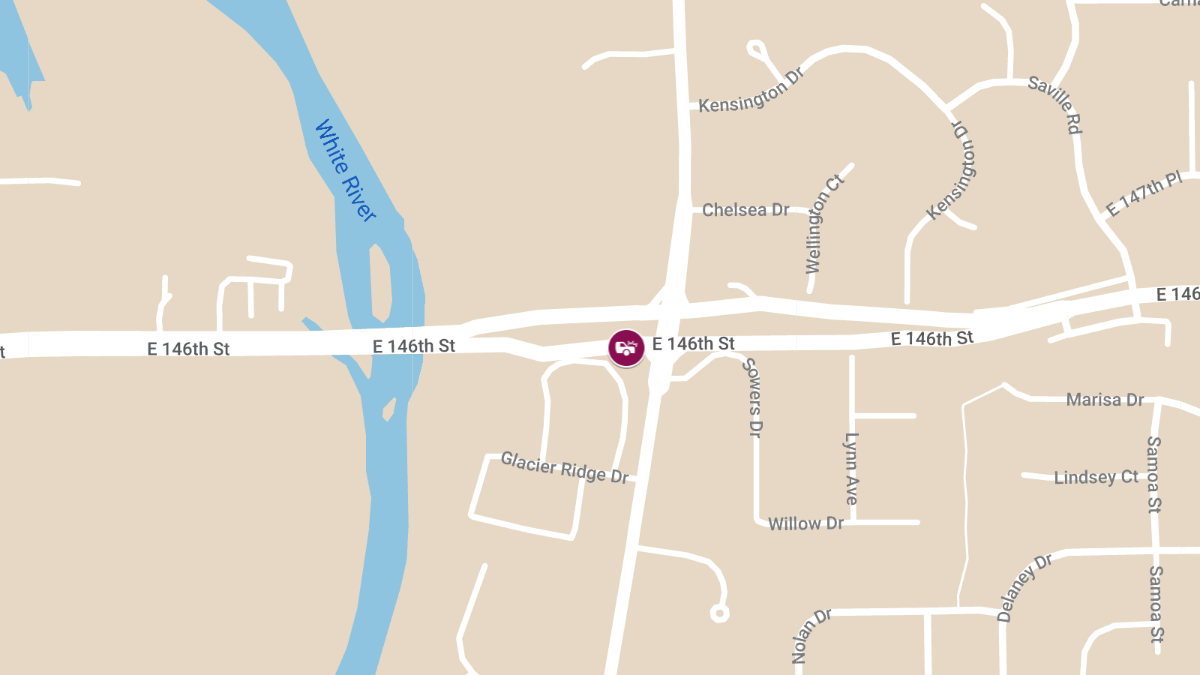 Collision with Injuries at Allisonville Rd & E 146th St
