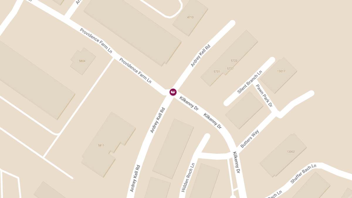 Collision with Injuries at Ardrey Kell Rd & Kilkenny Dr