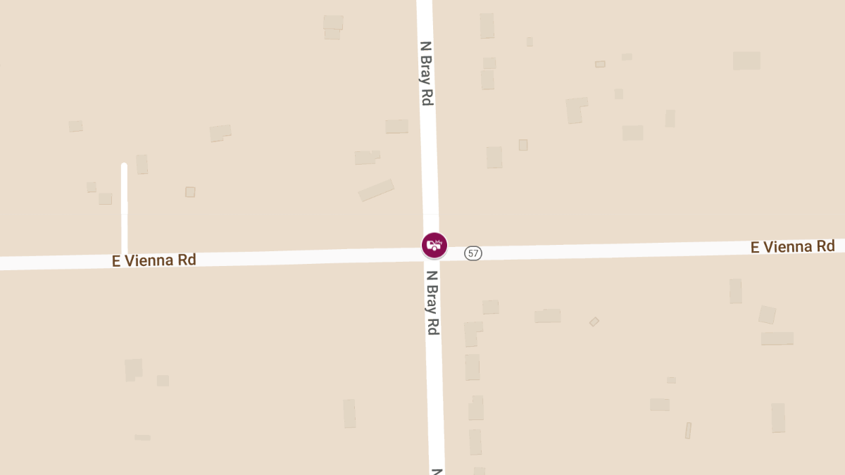 Collision with Injuries at Bray Rd & E Vienna Rd