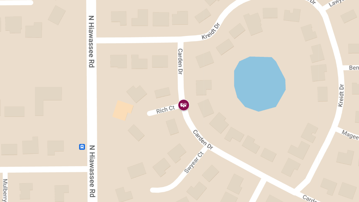 Collision with Injuries at Carr Rd & Bellevue Pkwy
