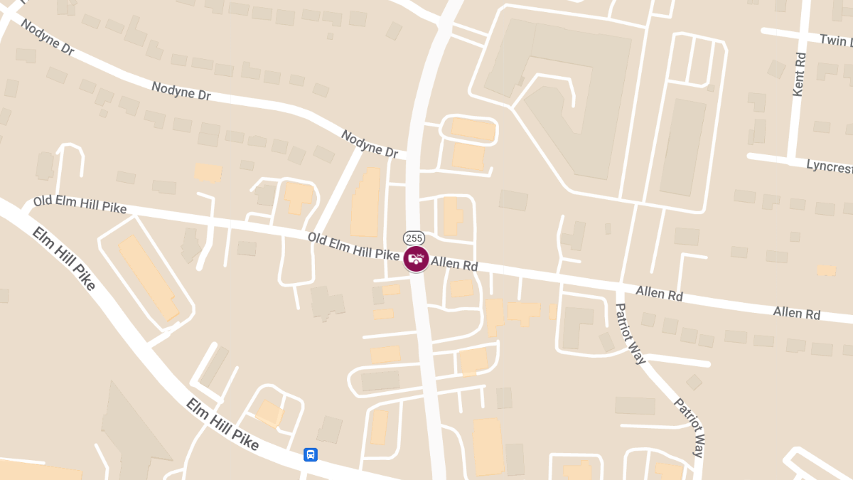 Collision with Injuries at Donelson Pike & Allen Rd near Jimmy John's