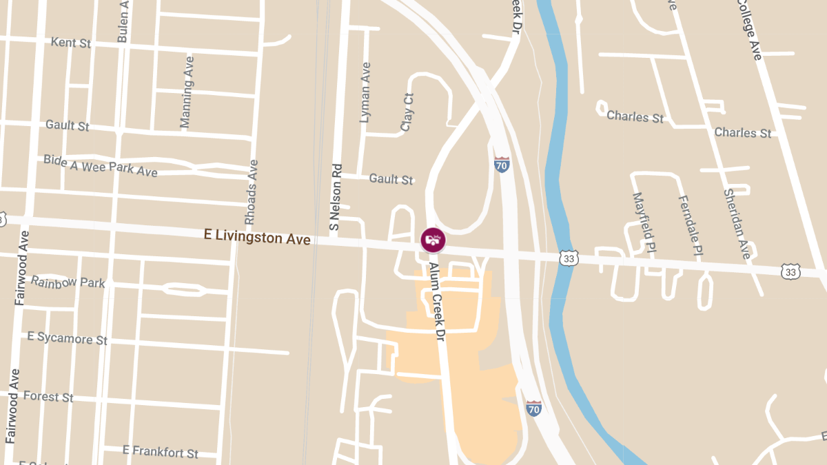 Collision with Injuries at E Livingston Ave & Alum Creek Dr