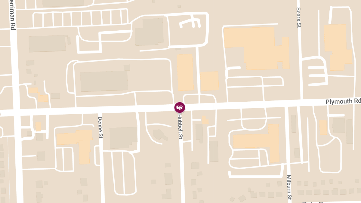 Collision with Injuries at Hubbell St & Plymouth Rd