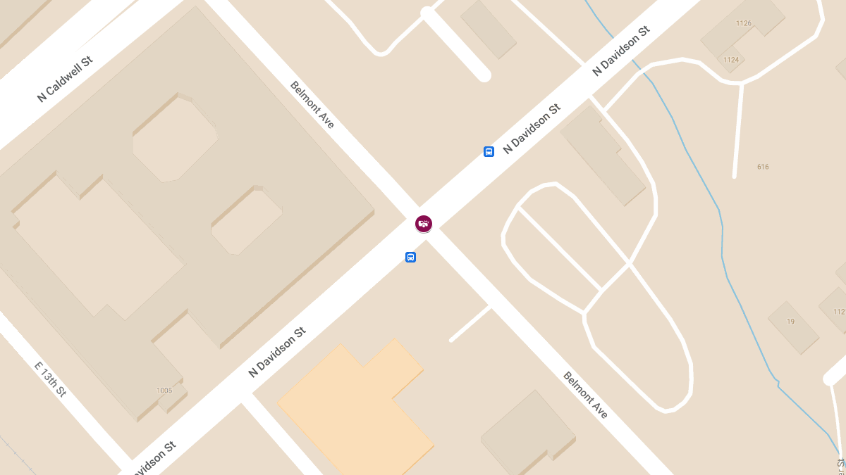 Collision with Injuries at N Davidson St & Belmont Ave