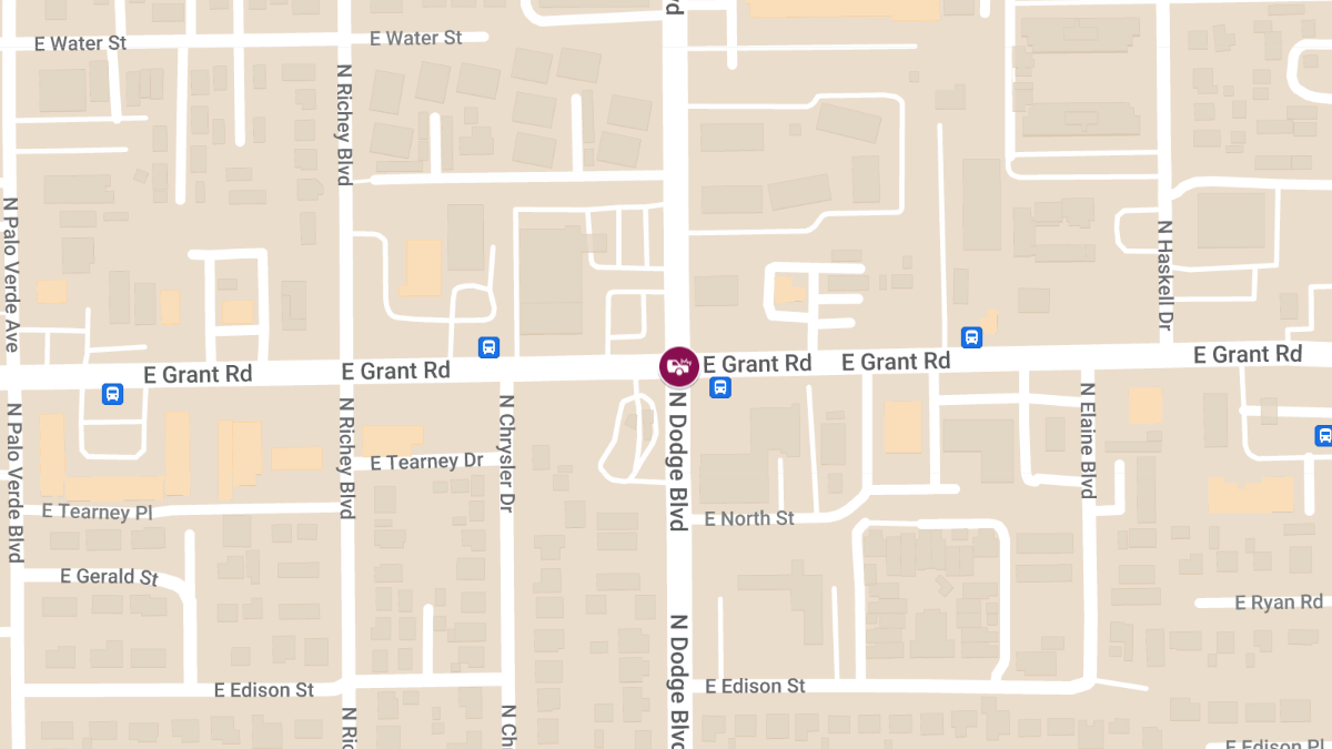 Collision with Injuries at N Dodge Blvd and E Grant Rd