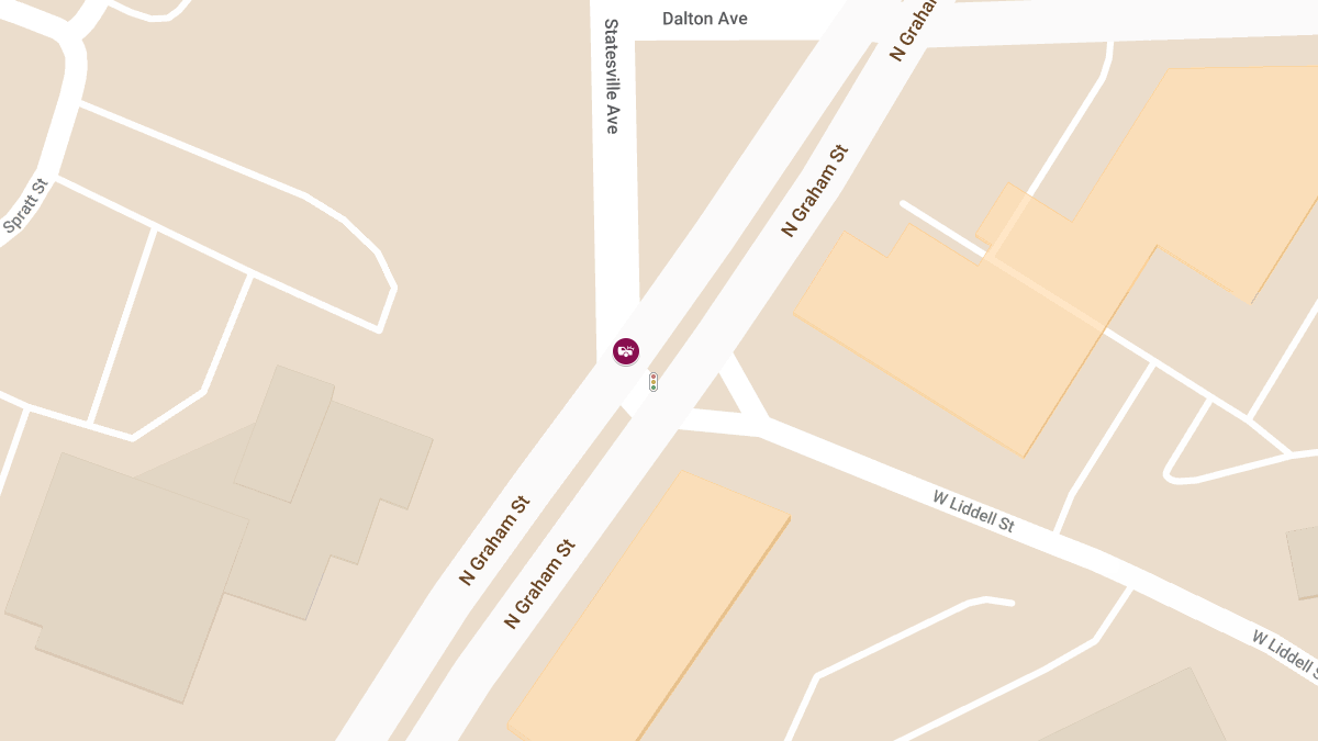 Collision with Injuries at N Graham St & Statesville Ave