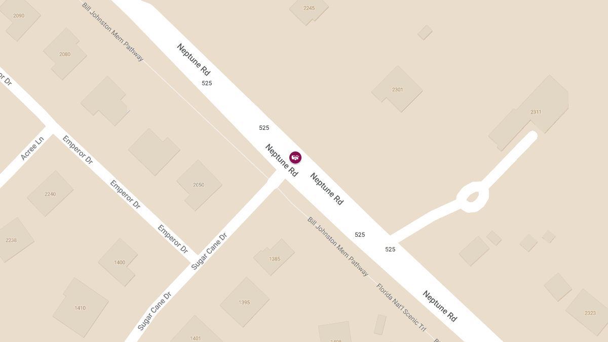 Collision with Injuries at Neptune Rd & Sugar Cane Dr