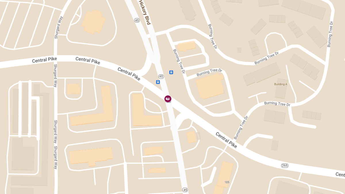 Collision with Injuries at Old Hickory Blvd & Central Pike