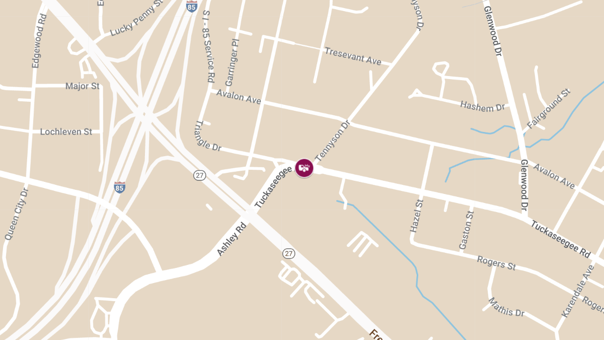 Collision with Injuries at Tuckaseegee Rd & Tennyson Dr