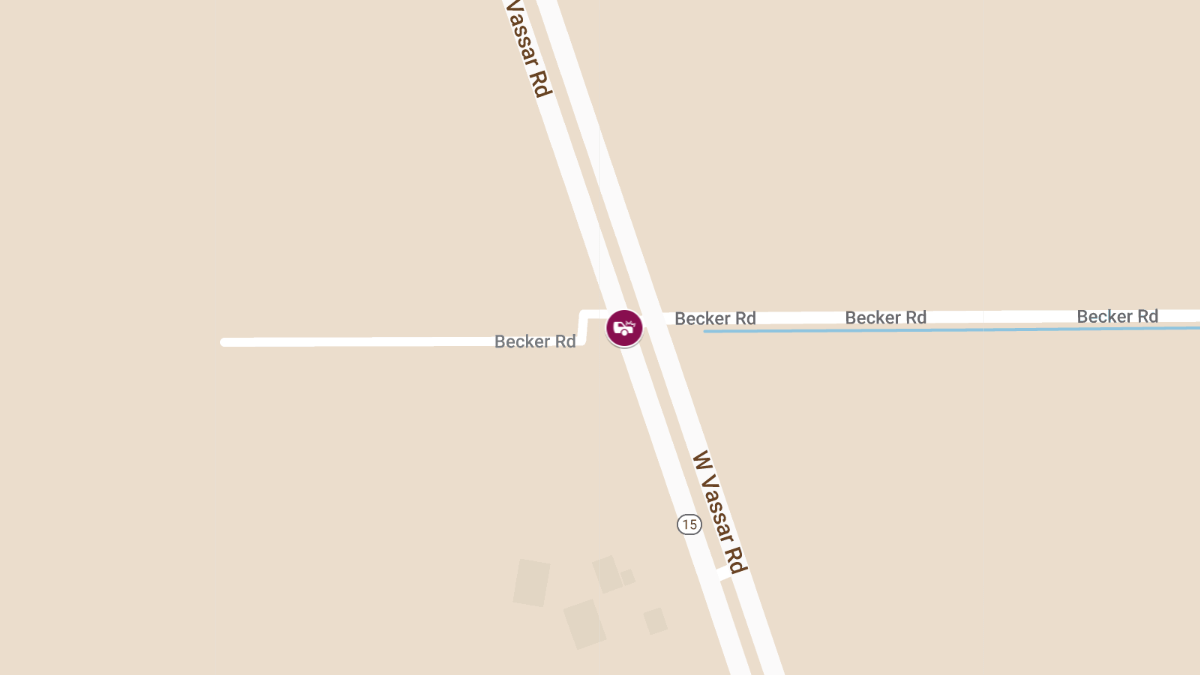 Collision with Injuries at Vassar St & Becker St