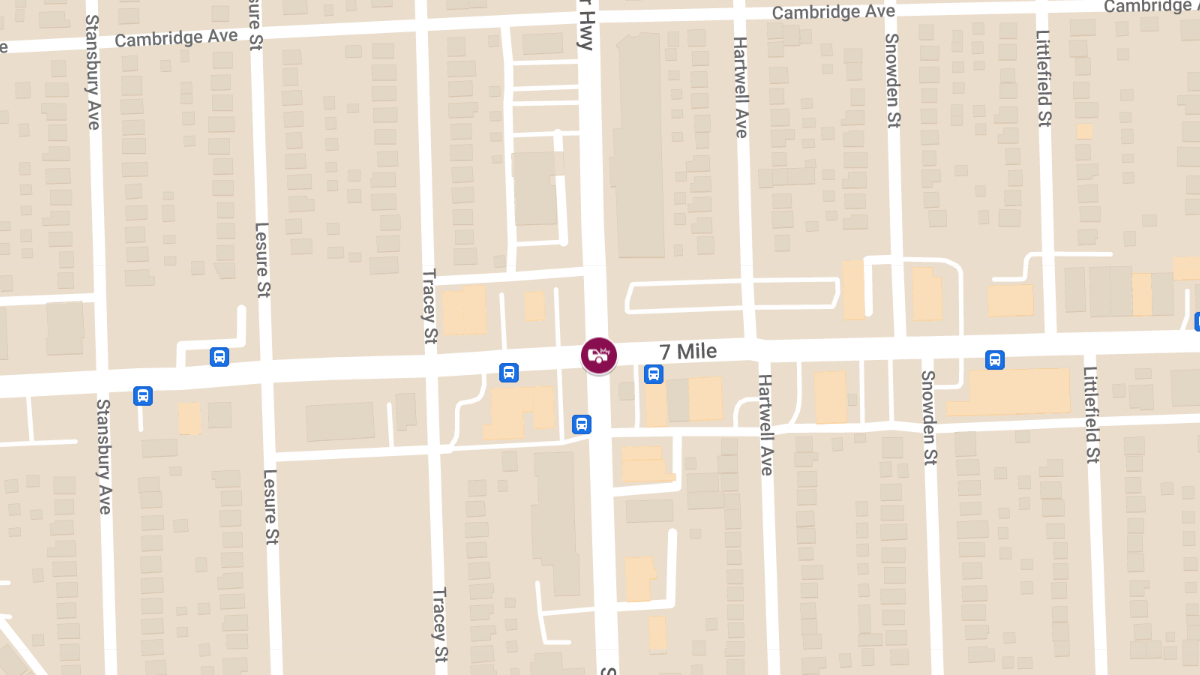 Collision with Injuries at W 7 Mile Rd and Schaefer Hwy