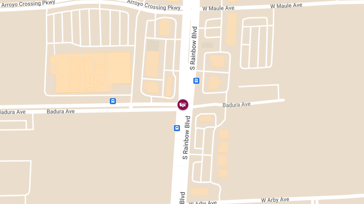 Collision with Injuries at W Badura Ave & S Rainbow Blvd