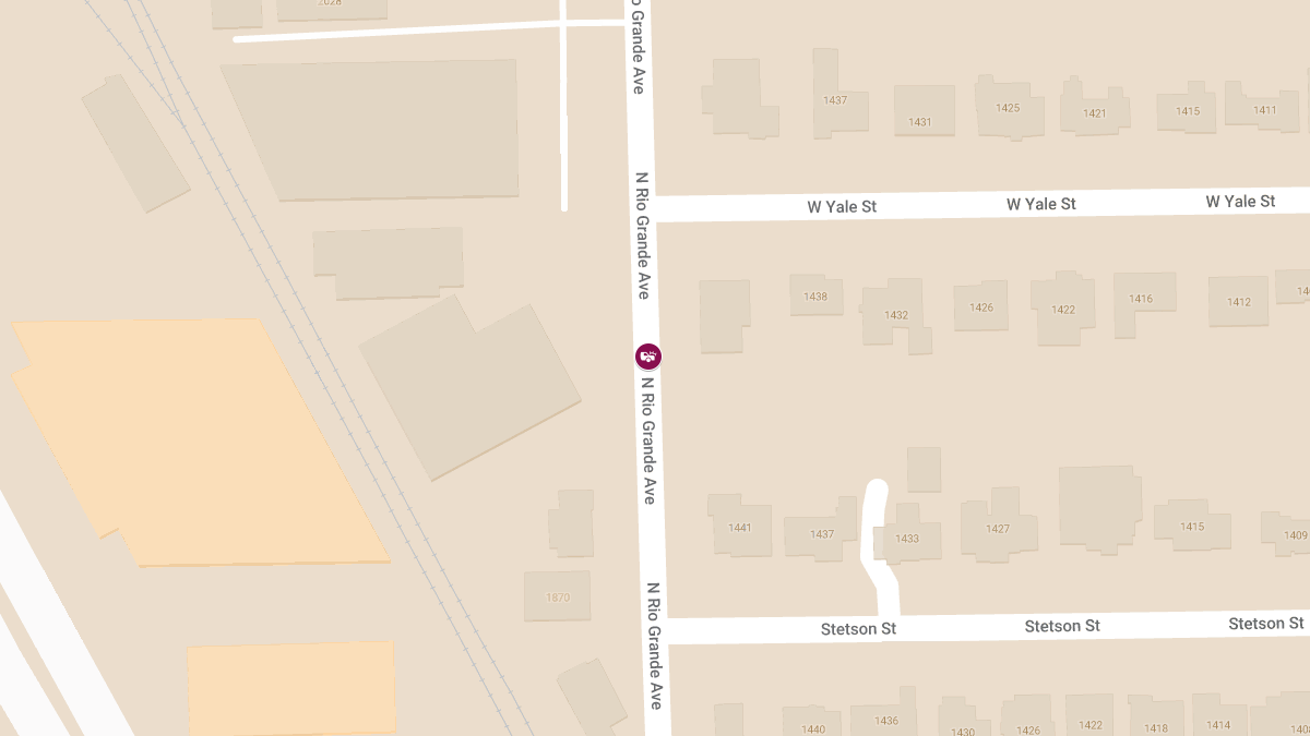 Collision with Injuries on 2000 Block of N Rio Grande Ave