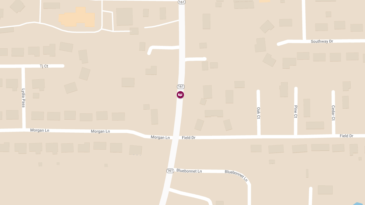 Collision with Injuries on Hwy 161 North of Pike 342