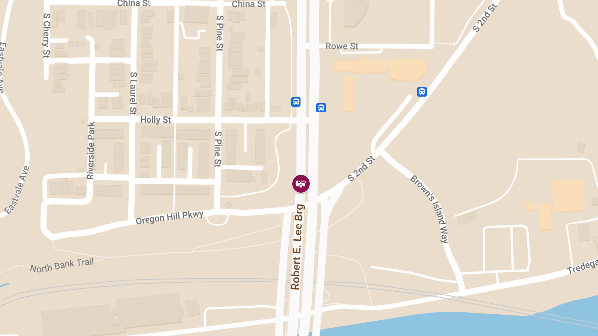 Collision with Injuries on S Belvidere St near VCU