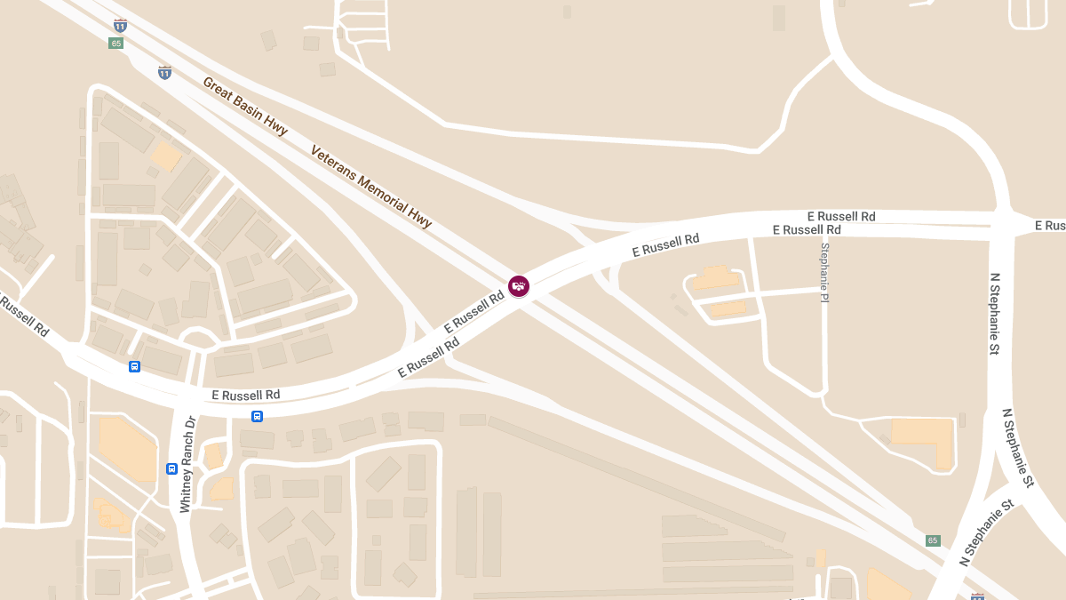 Collision with Injuries on US 95 at E Russell Rd