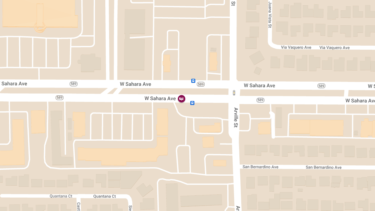 Collision with Injury at 4503 W Sahara Ave