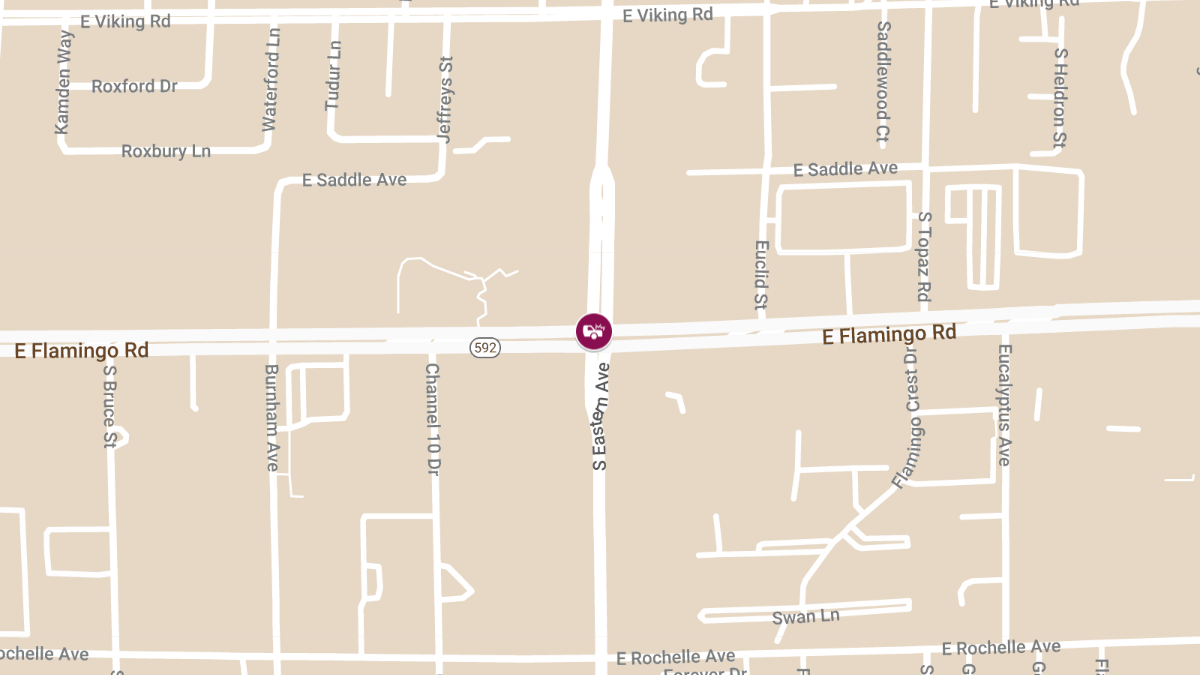 Collision with Injury at S Eastern Ave & E Flamingo Rd