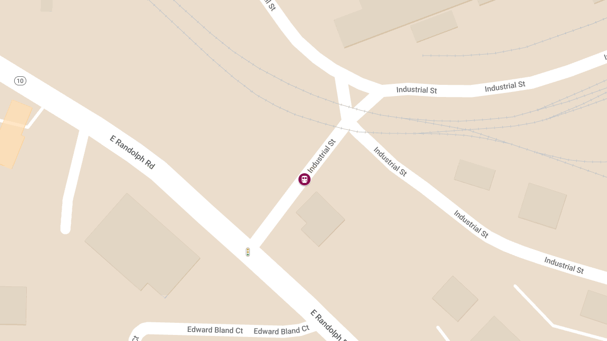 Commercial Vehicle Overturned in Train Crash on Industrial St, Hazmat Response Initiated