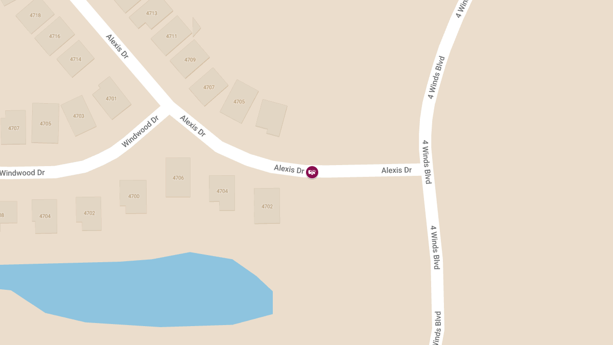 Crash Causes Injury on Alexis Dr Near Four Winds Blvd